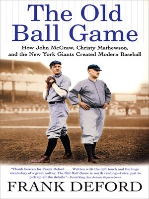 cover image of The Old Ball Game
